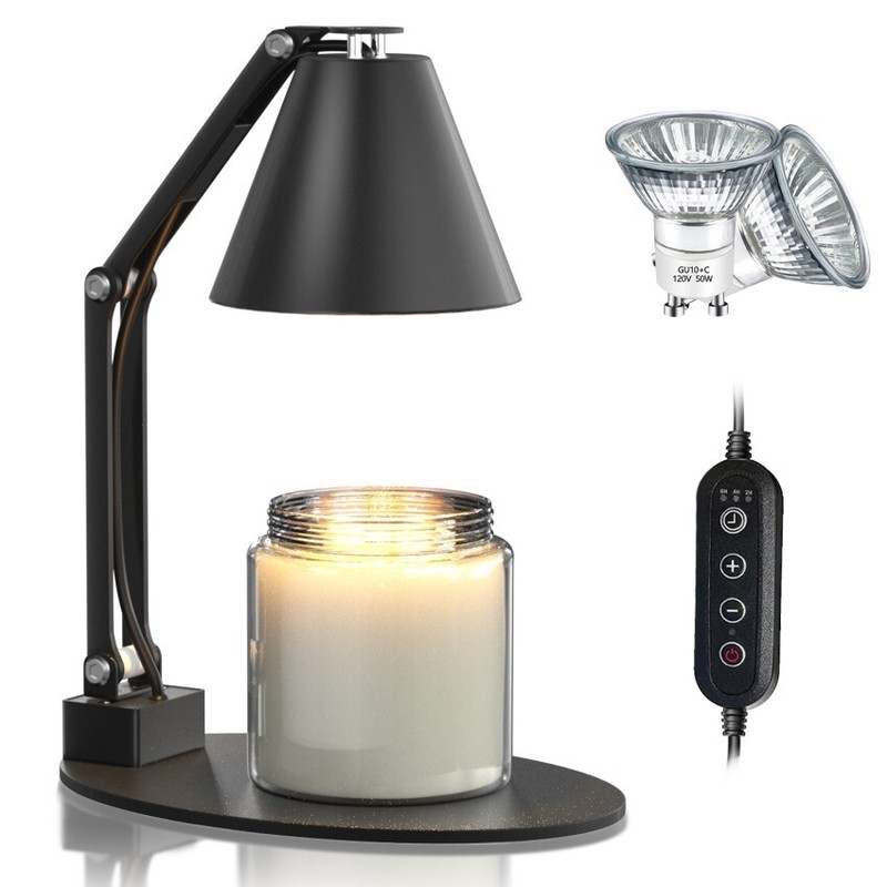 Candle Warmer Lamp with Timer. Foldable and Height adjustable. Fits all sizes. gallery