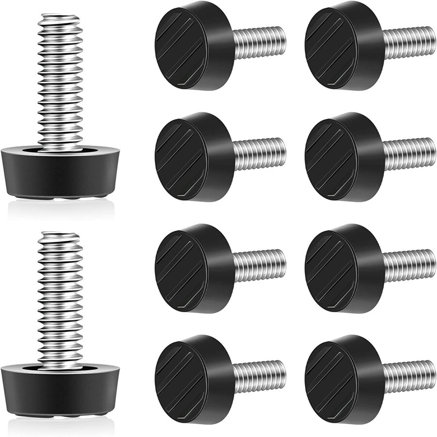 10X 1/4-20 UNC Thread Adjustable Furniture Foot Legs Levelers Glide Screw N857 gallery