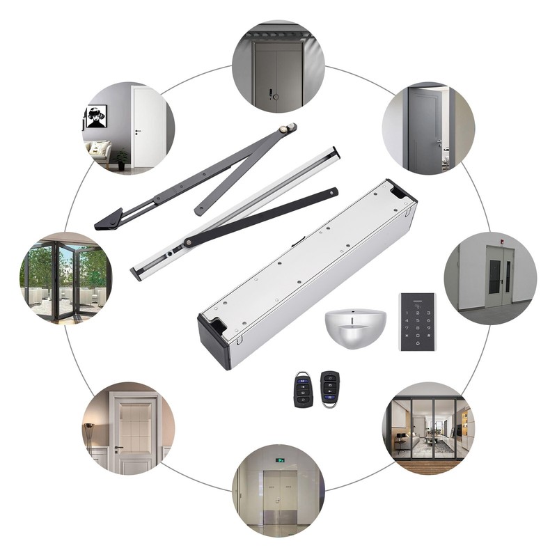 330lb Automatic Swing Gate Opener Electric Handicap Door Operator Closer Remoted gallery
