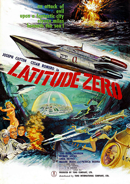 Latitude Zero - 1969 - Poster gallery