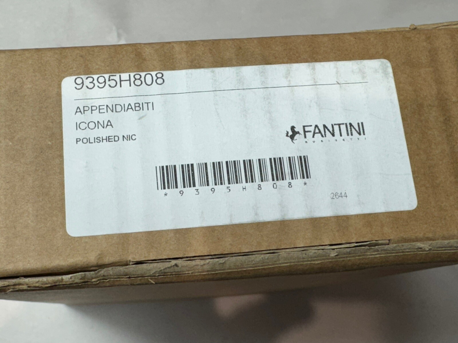FANTINI ICONA Robe Hook - Polished Nickel PVD 9395H808 gallery