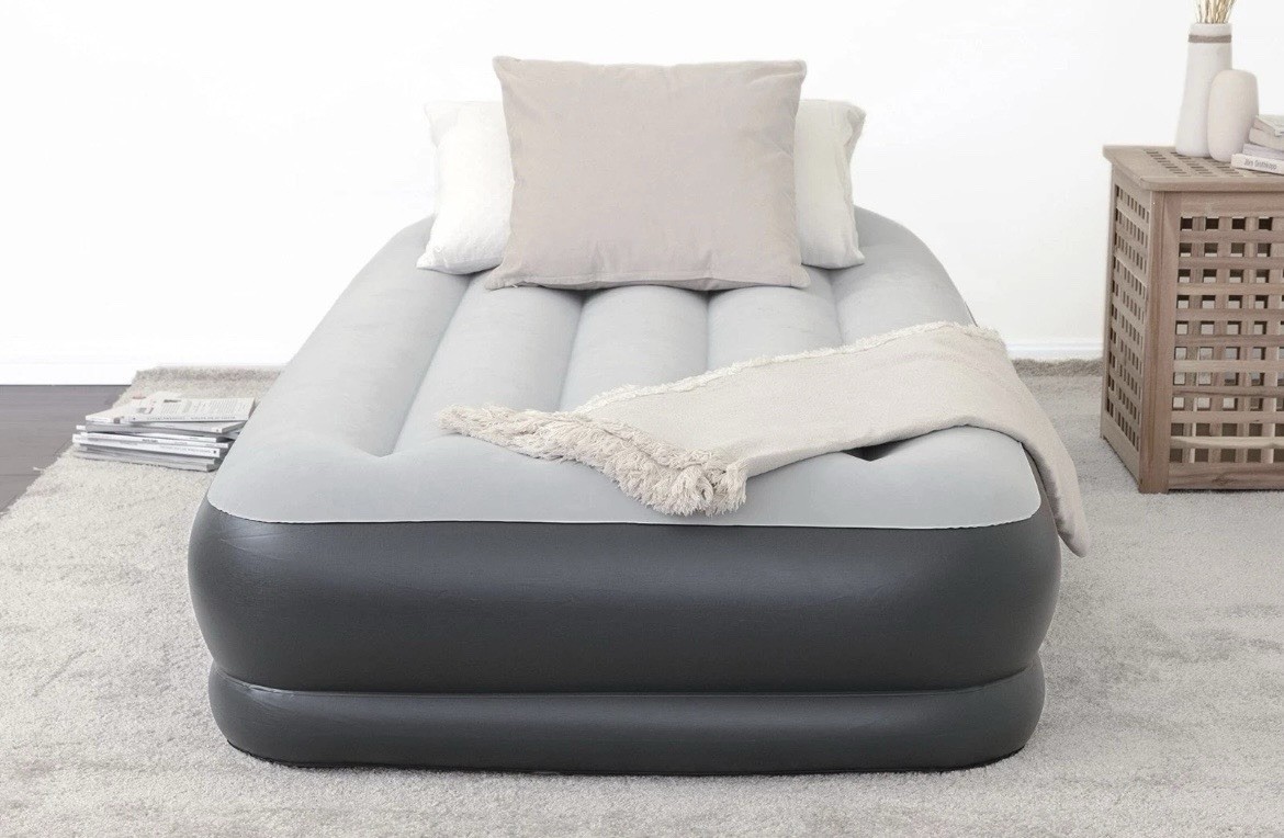 Sleeplux Durable Inflatable Air Mattress With Built-In Pump Pillow USB Charger gallery