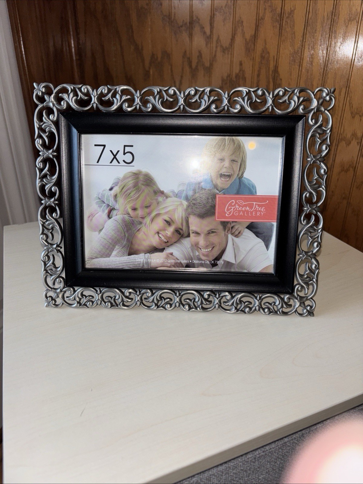 7x5 Portrait Or Landscape Photo Table Top Frame By Green Tree Filigree Design gallery