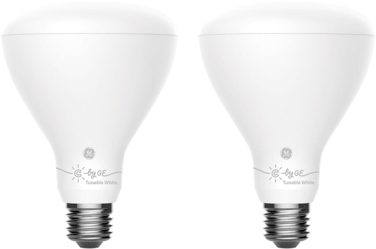 Cync by GE BR30 Bluetooth Smart LED Floodlight Bulb - 2-Pack gallery