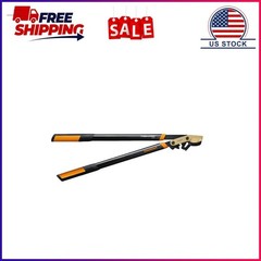 Fiskars PowerGear2 Titanium Tree Trimming Lopper 32″ Long 3.9 lbs., 2″ Cut Capac
