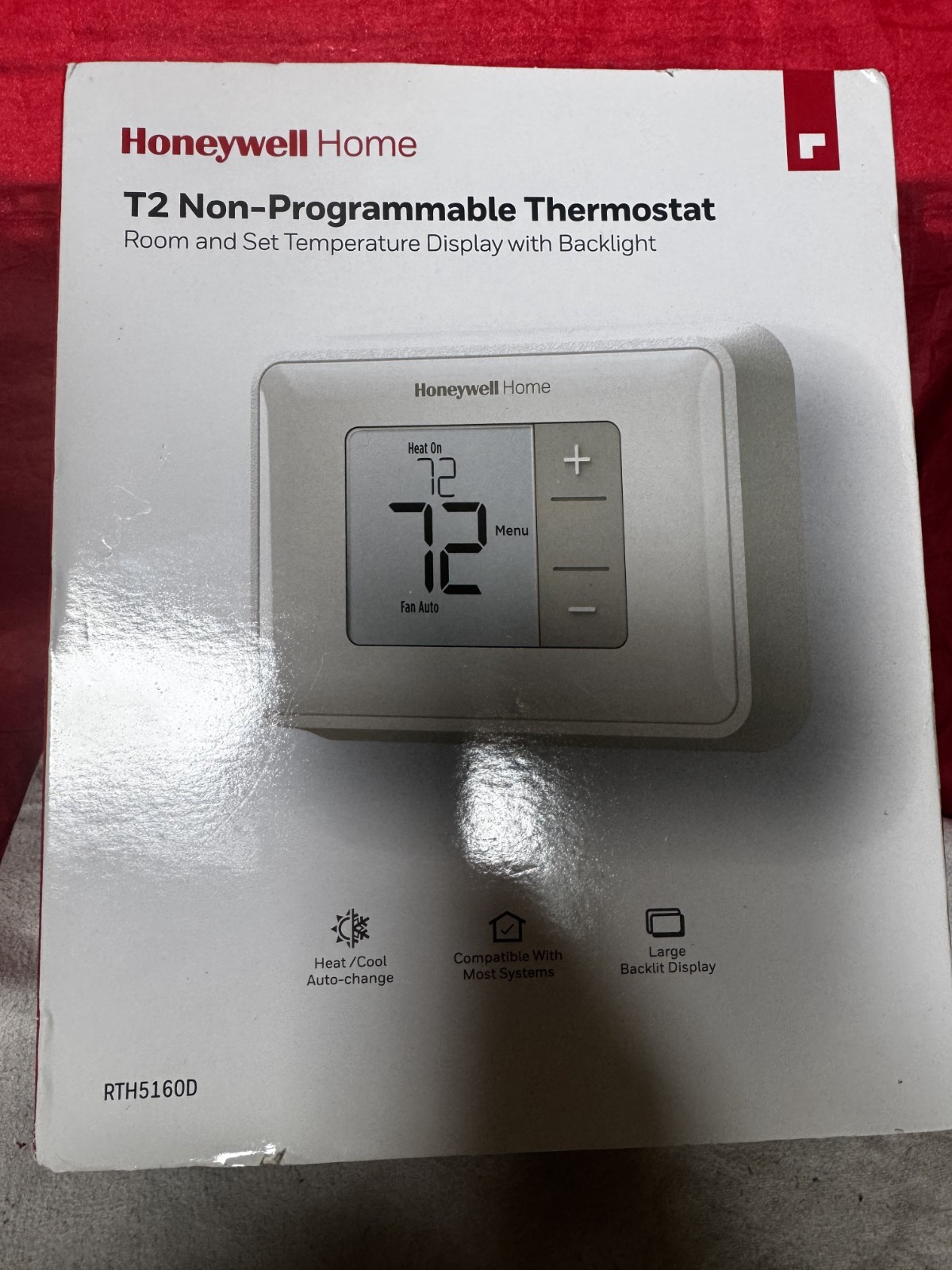 Honeywell Home T2 Non-Programmable Thermostat RTH5160D gallery