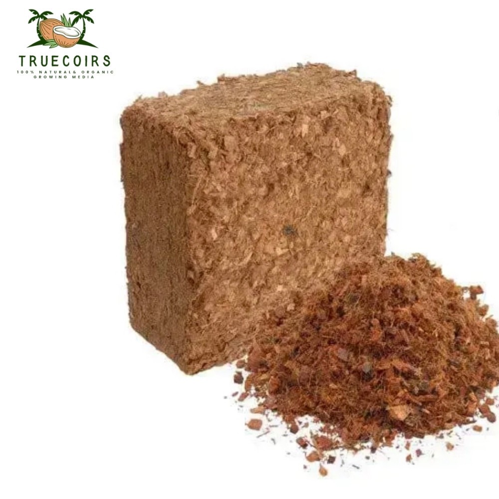 10LB CocoCoir Chunk - 100% Organic Compressed Blocks gallery