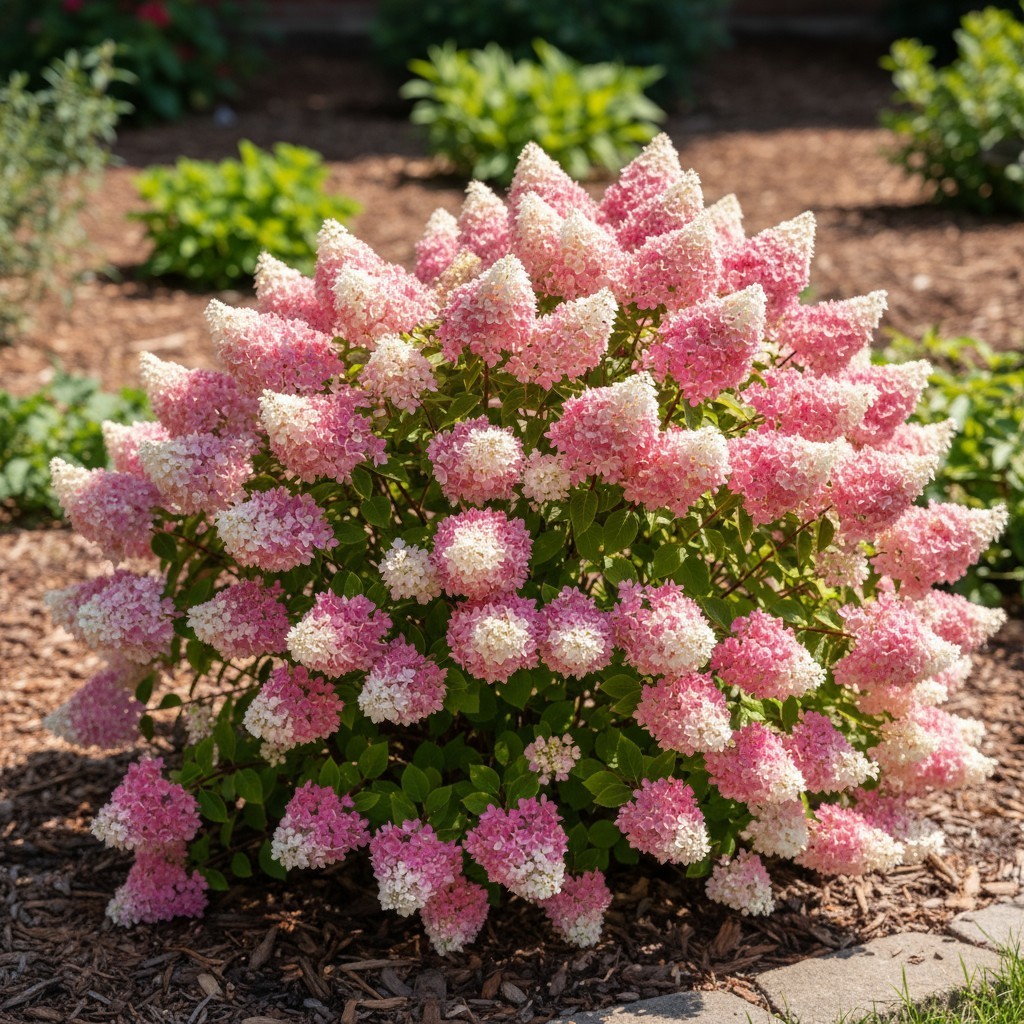 50 Panicle Hydrangea Seeds – Two-Tone Pink-White Flowers for Landscaping gallery