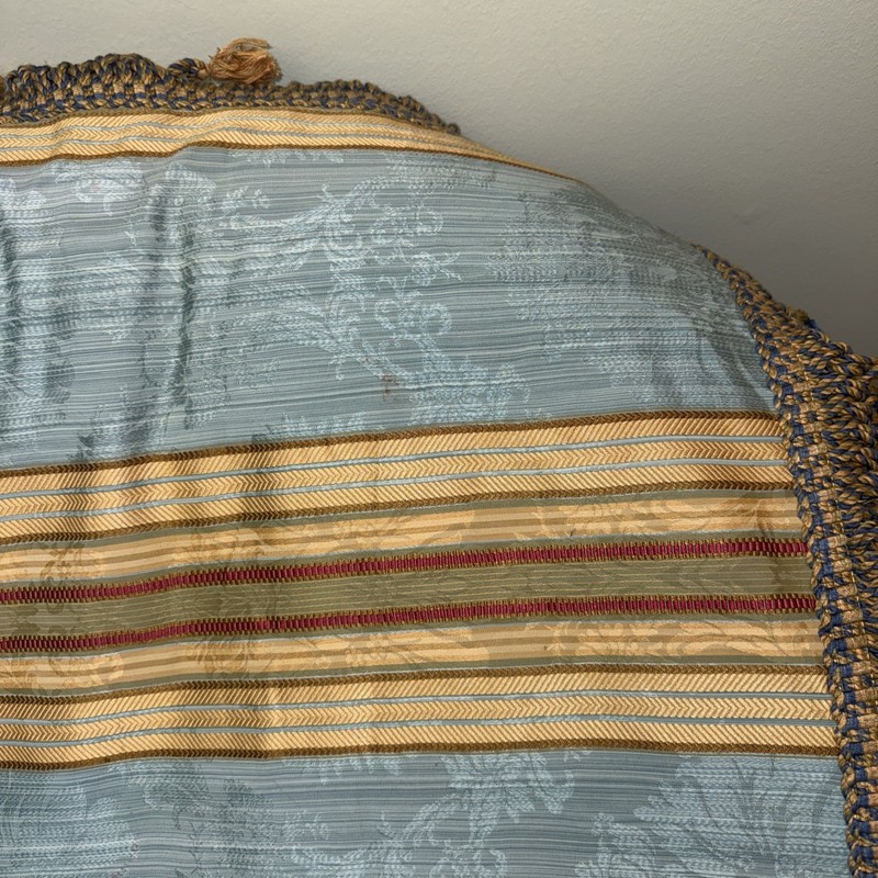 Custom Silk Blend Square Decorator Table Topper Lined 53 X 53 Plus Fringe 4" gallery