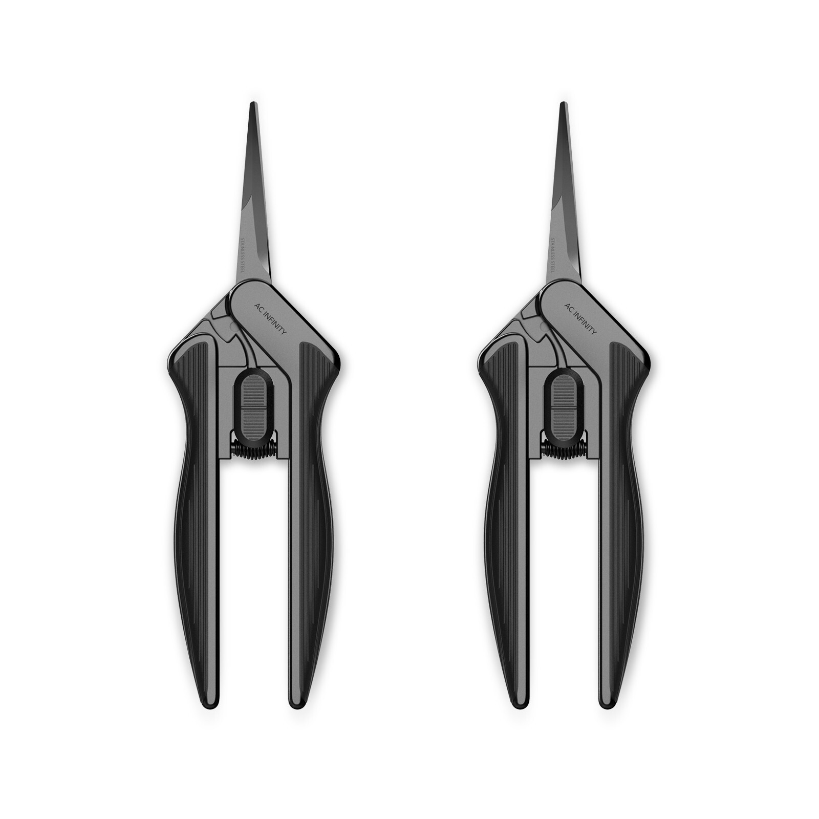 Straight Pruning Shear 6.6", Stainless Steel Blades for Gardening, 2-Pack gallery