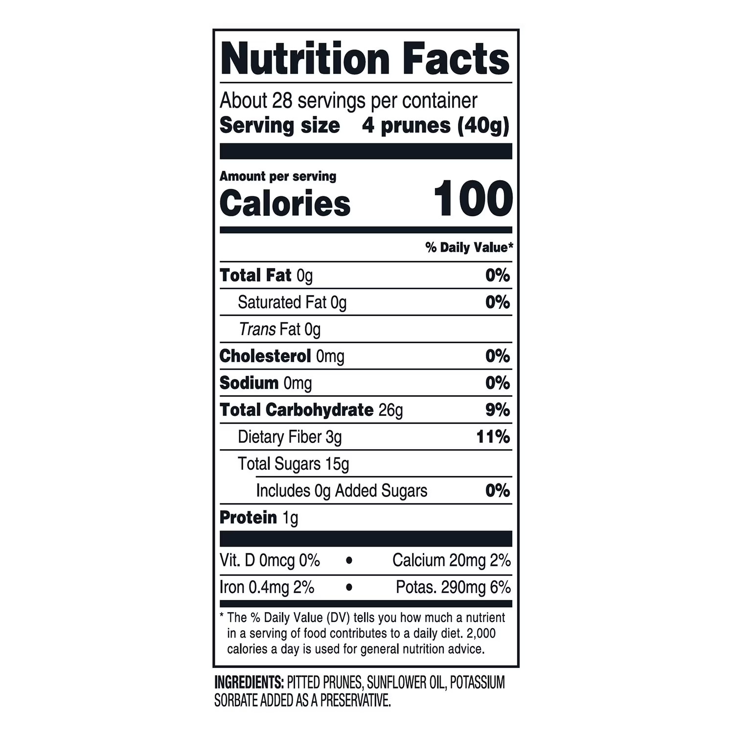 2 PACK - Member's Mark Dried Pitted Prunes, 40 oz (Total 80 oz) gallery