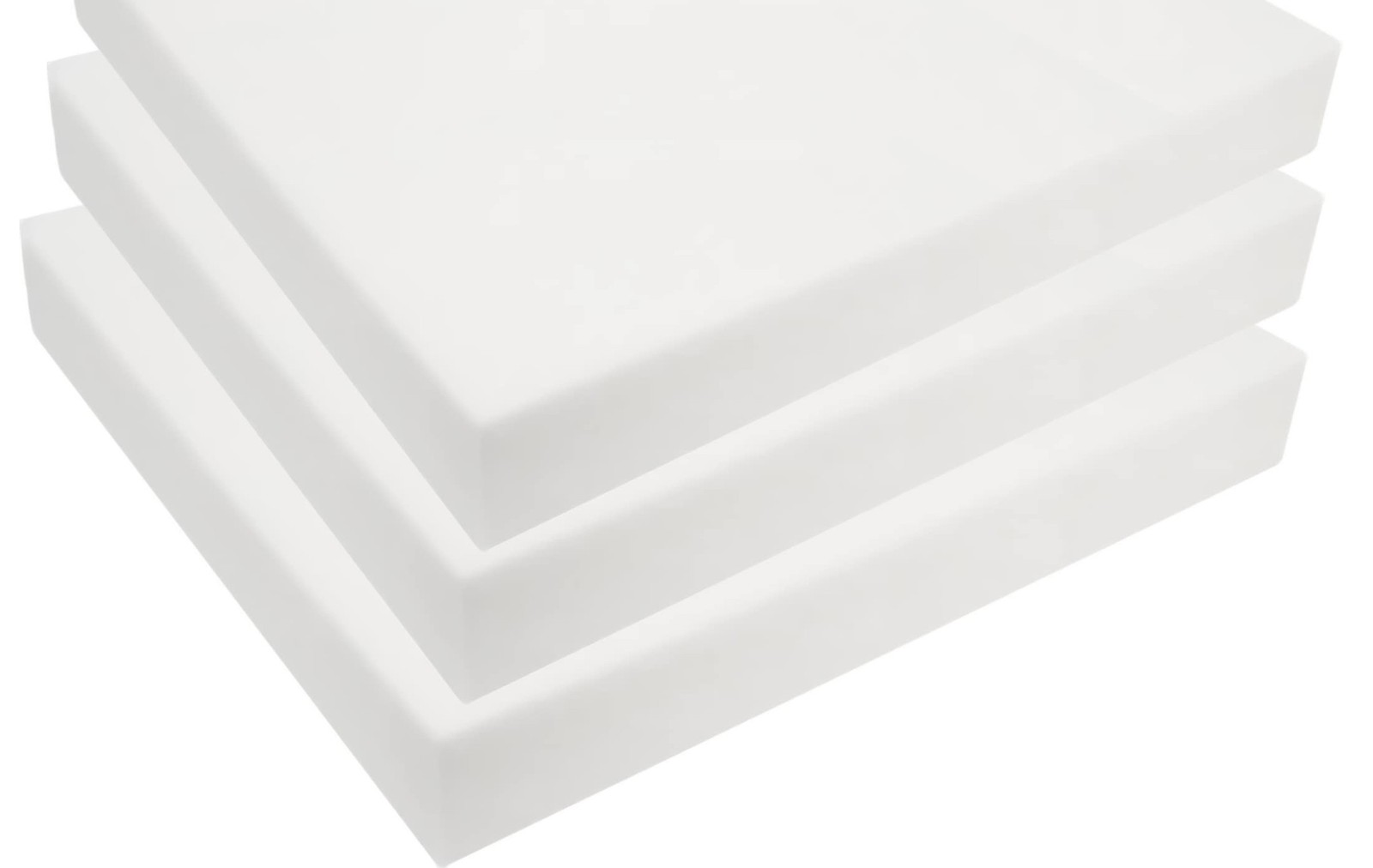 FoamTouch High Density (3pack) 2" Height x 24" Width x 24" Length Upholstery ... gallery