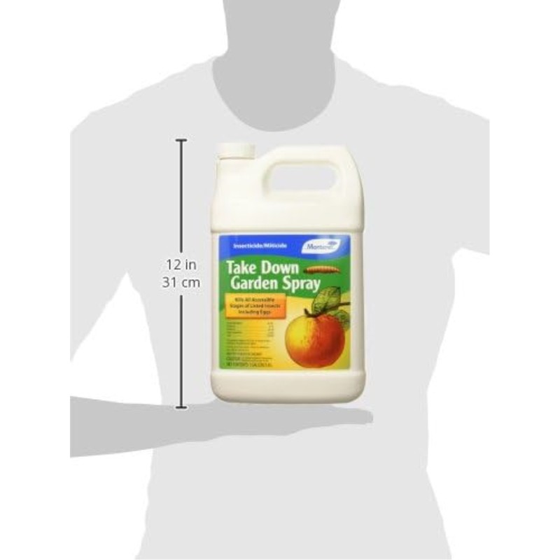 Monterey Take Down Garden Spray Liquid Insecticide and Miticide, 1 Gallon gallery