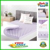 CertiPUR-US Certified Lavender Infused 3 Inch Mattress Topper for Twins gallery