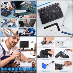 STREBITO Electronics Precision Screwdriver Sets 142-Piece with 120 Bits Magnet