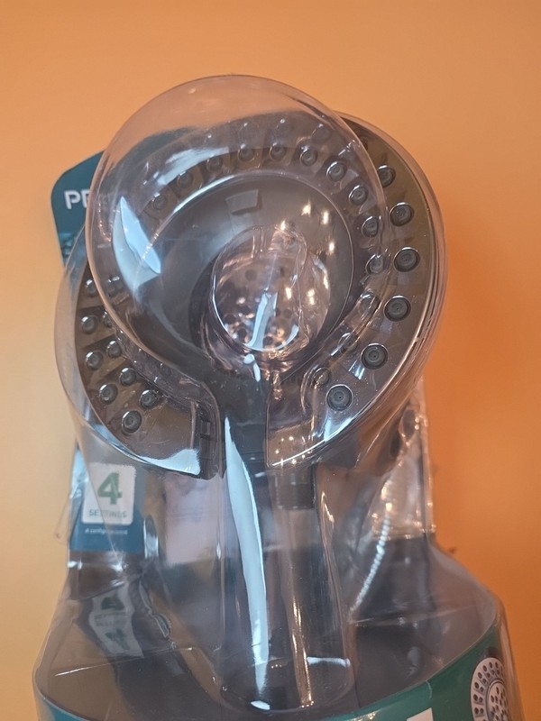 Handheld Shower Head Combo Massage Chrome Finish 4 Settings 2-IN-1 Combo 76955C gallery