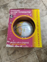 Vintage Replogle Floor Standing Globe 12 Inch. 33 Inches Tall New In Box