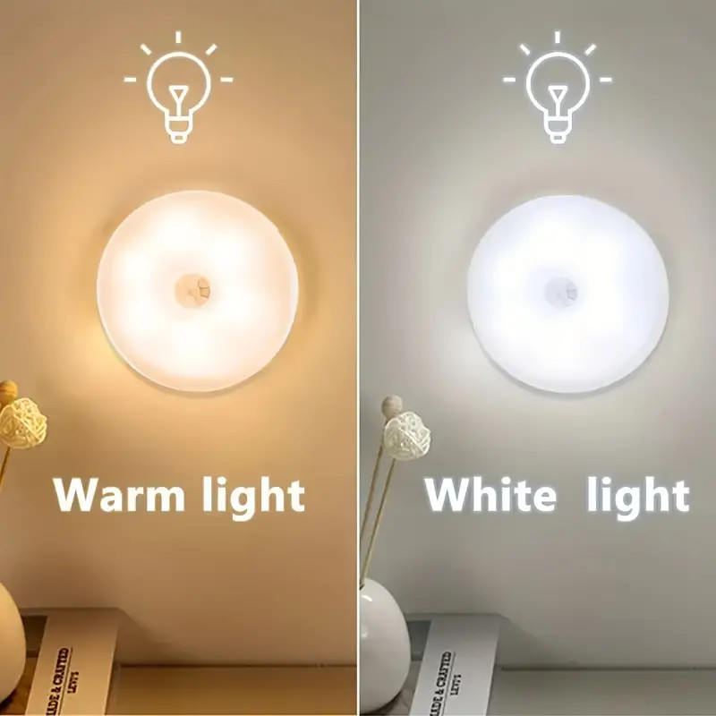 Rechargeable LED Motion Sensor Under Cabinet Closet Light USBCharge Kitchen Lamp gallery