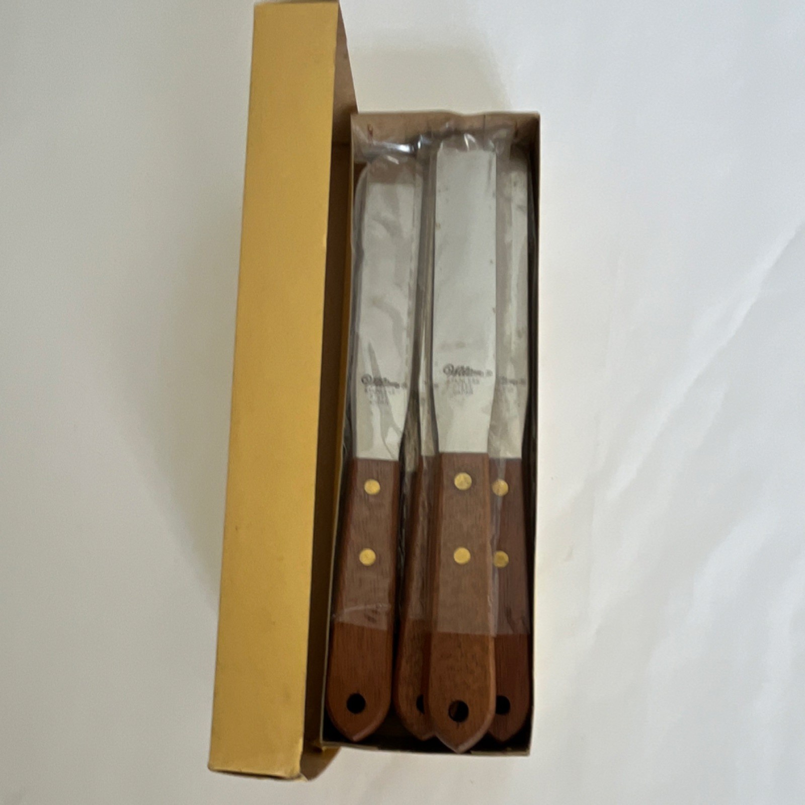 Wilton Stainless Steel Cake Spatula Set Wood Handle 7 Pieces 11in Silver Brown gallery