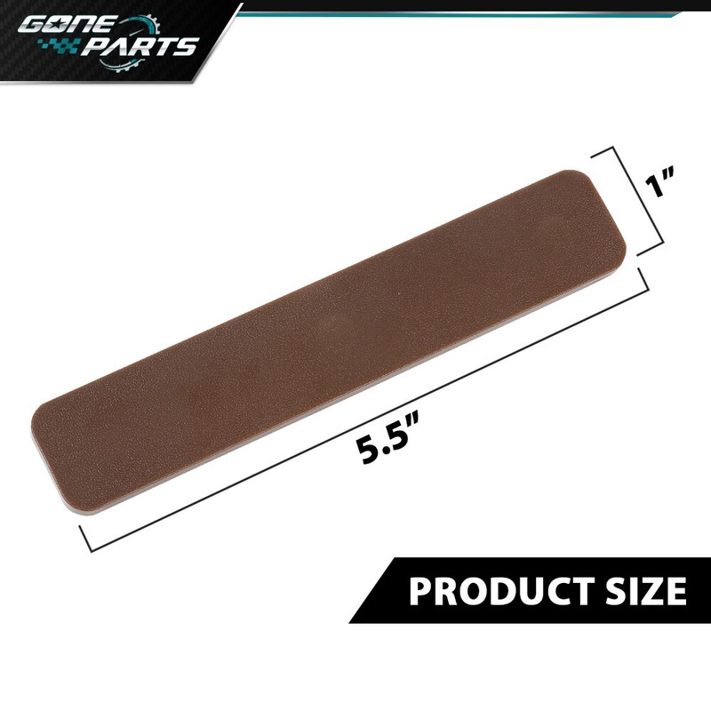5.5” New Composite Decking boards End Cap 4/12/20/40/80pcs (4 pcs / Package) gallery