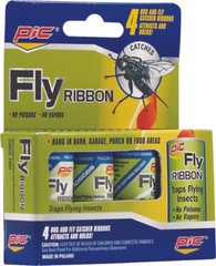 Bug Insect Fly Hanging Ribbon Trap Glue Catcher Sticky Tape Strip Rolls Flies