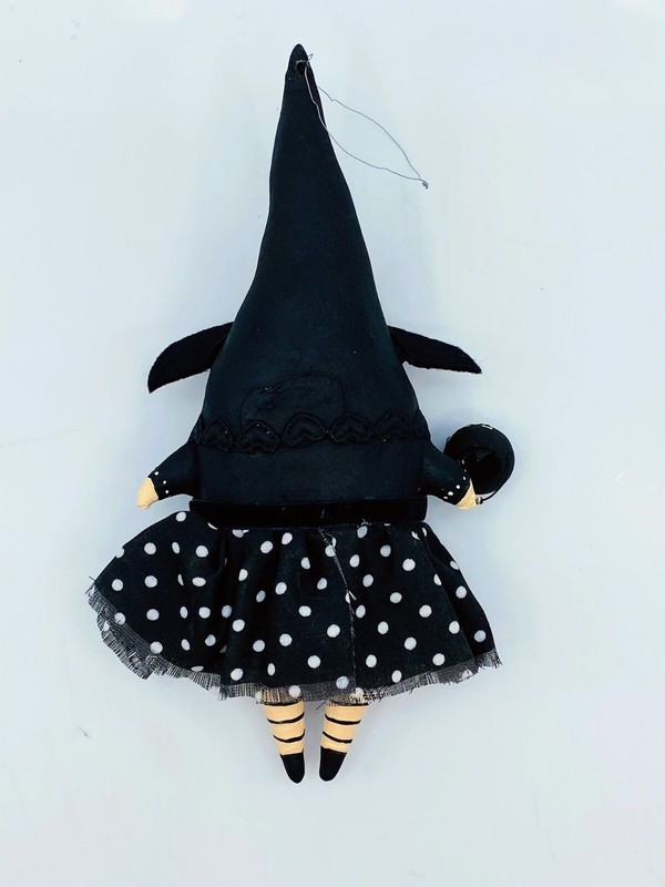 Bethany Lowe Designs: Robin Seeber Halloween Ornament, Delighted Desdemona Witch gallery