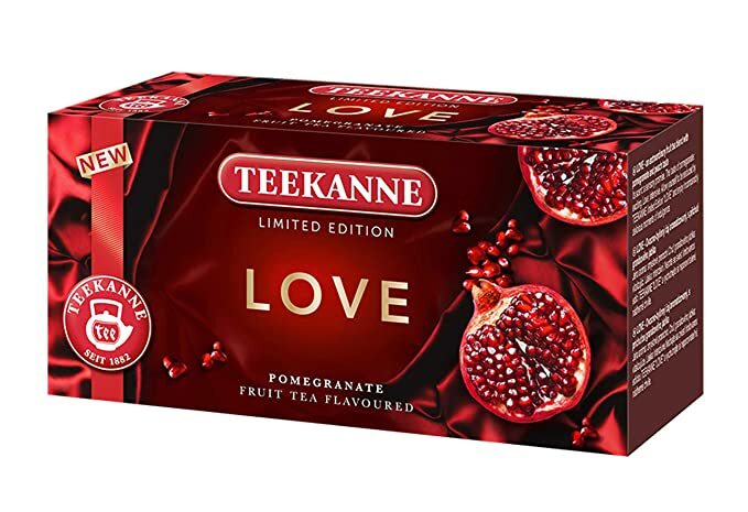 Teekanne Sweet LOVE Tea: Pomegranate -DAMAGED BOX - 20 tea bags- FREE SHIPPING gallery