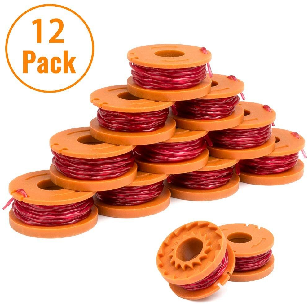 WORX WA0010 Replacement Spool Line For Grass Trimmer 10ft 12-pack **USA OWNED** gallery