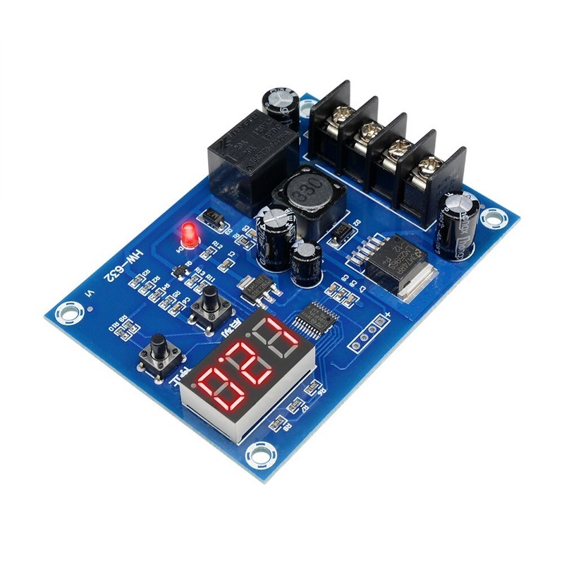 12V - 24V Battery Charge Controller Protection Module w/ LED Voltmeter XH-M603 gallery