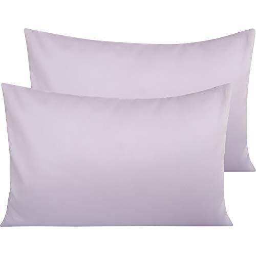 NTBAY 500 Thread Count 100% Egyptian Cotton Queen Pillowcases, Super Soft and gallery