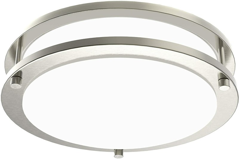 12'' 2Pack Dimmable LED Ceiling Light Fixture for Kitchen Bathroom Damp Location gallery