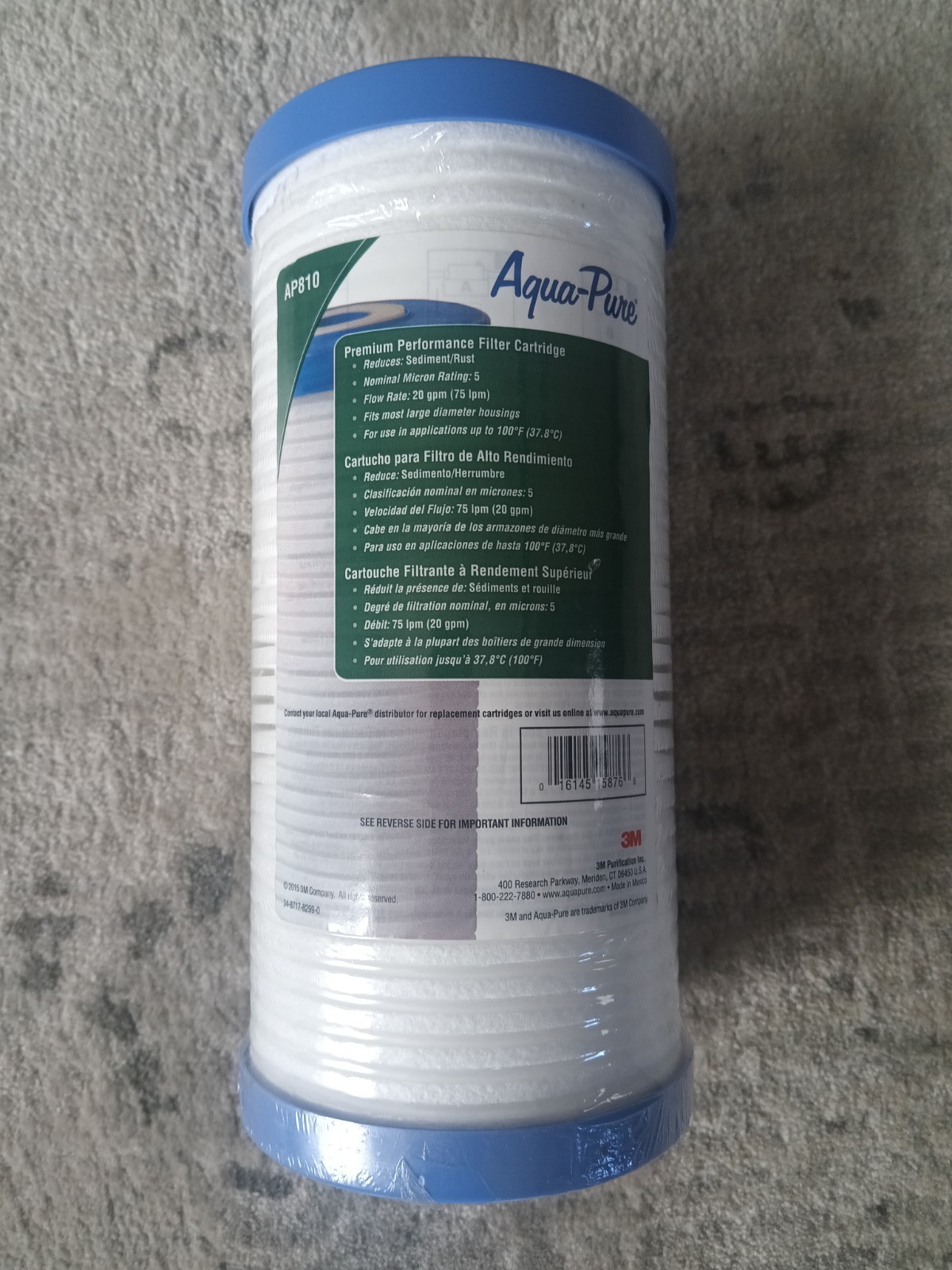 3M Aqua-Pure Whole House Replacement Water Filter AP810, For Aqua-Pure AP801 gallery