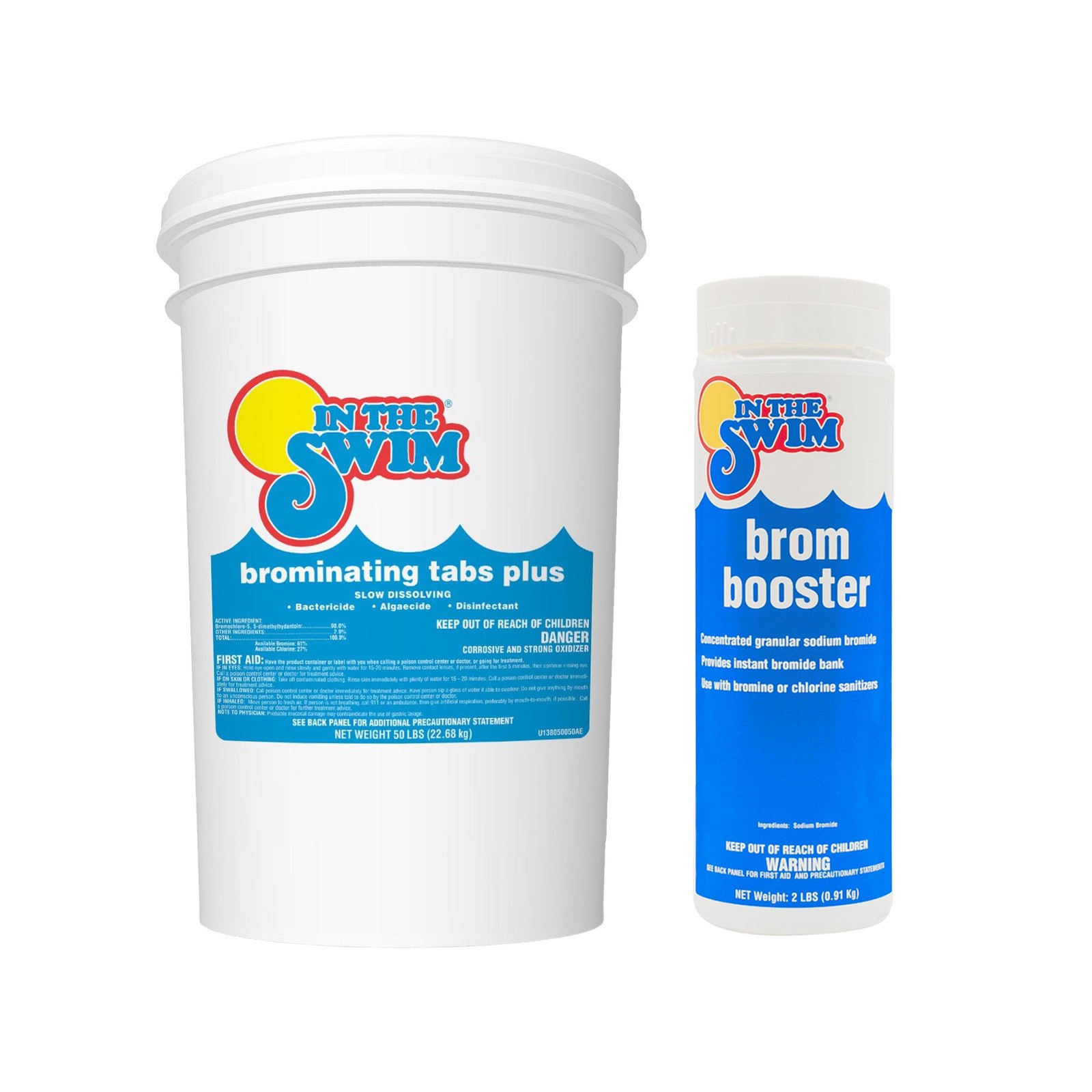 In The Swim Bromine Plus Tablets and Bromine Booster Bundle: 50 Pound Bucket of gallery