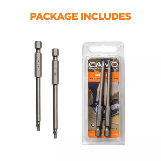 3 in. T15 Star Drive Steel Driver Bits (2-Pack) gallery