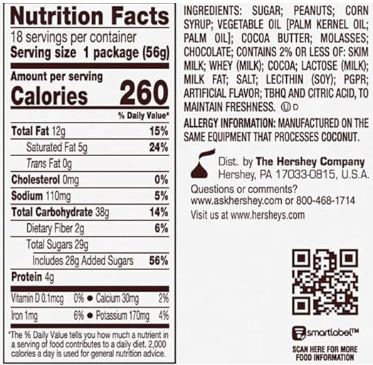 5TH AVENUE Chocolatey Coated Crunchy Peanut Butter Candy Bars, 2 oz (6 Count) gallery