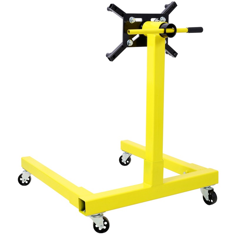 1250LBS Mobile Engine Stand 360°Adjustable Mounting Head Heavy-Duty Steel Frame gallery