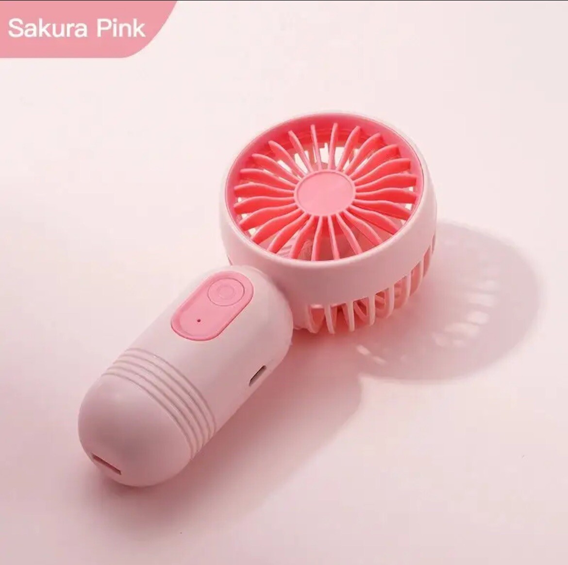 Handheld Mini Fan USB Portable Desktop High Wind Power Student Summer Gift gallery