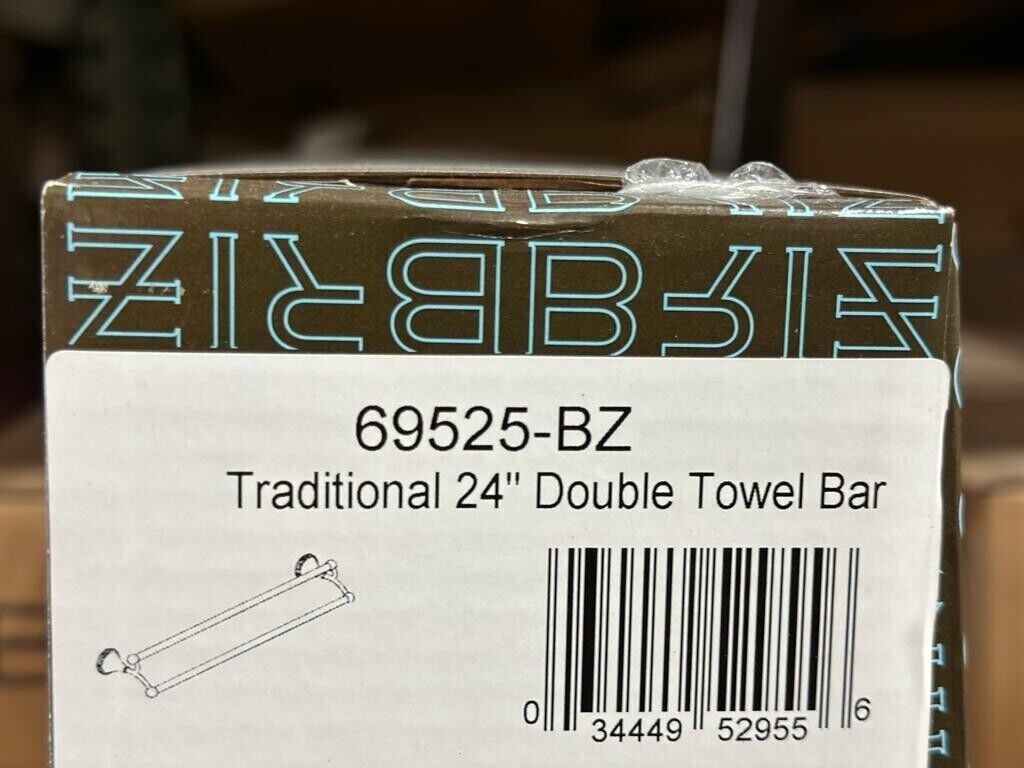 Brizo 69525 Traditional 24" Double Towel Bar Brilliance Brushed Bronze gallery