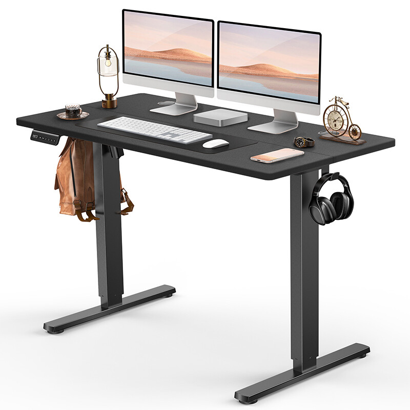 Electric Standing Desk Gaming Work PC Table Adjustable Height for Home Office gallery
