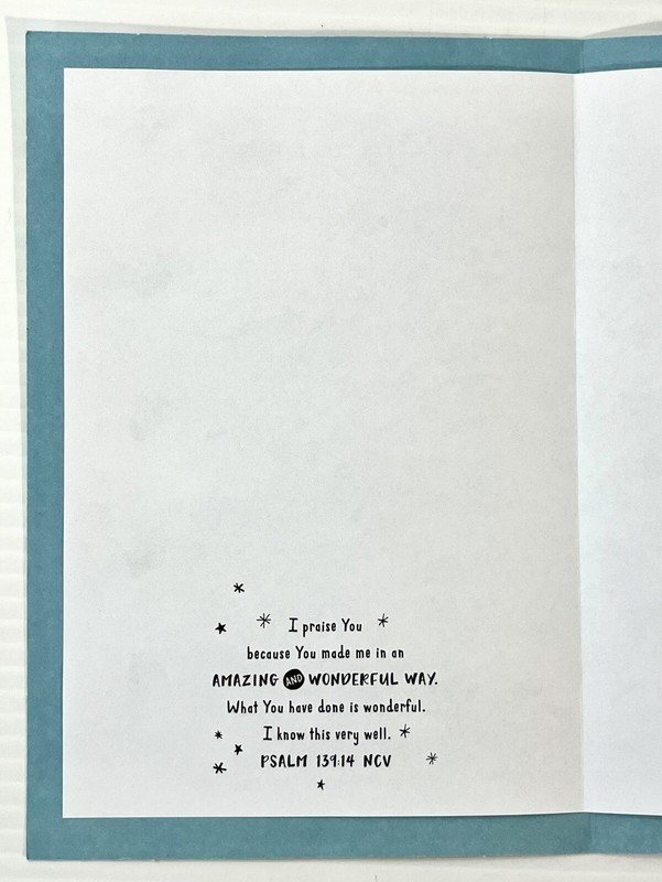 Graduation Card Religious w/ Scripture Congratulations Joyfully Yours Card NEW gallery