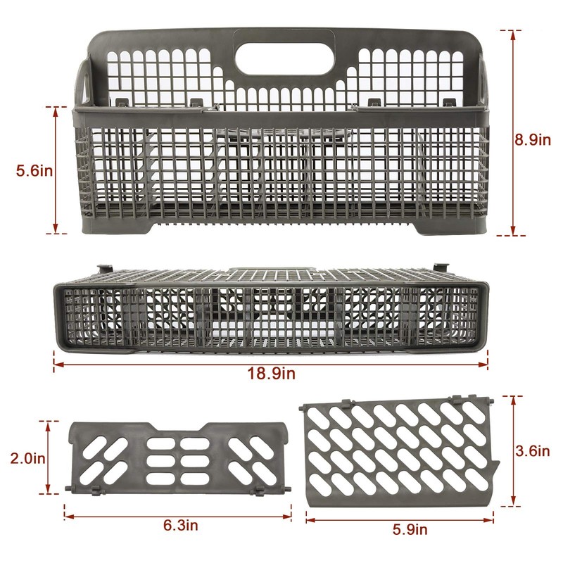 Dishwasher Silverware Basket 8531233 WP8562043 for Whirlpool Kitchenaid Rack gallery