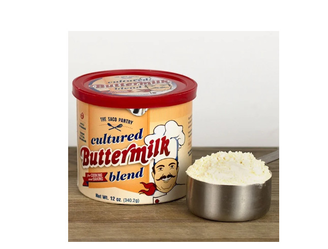 (2 pack) The Saco Pantry Cultured Buttermilk Blend Powder 12 oz Tub. gallery