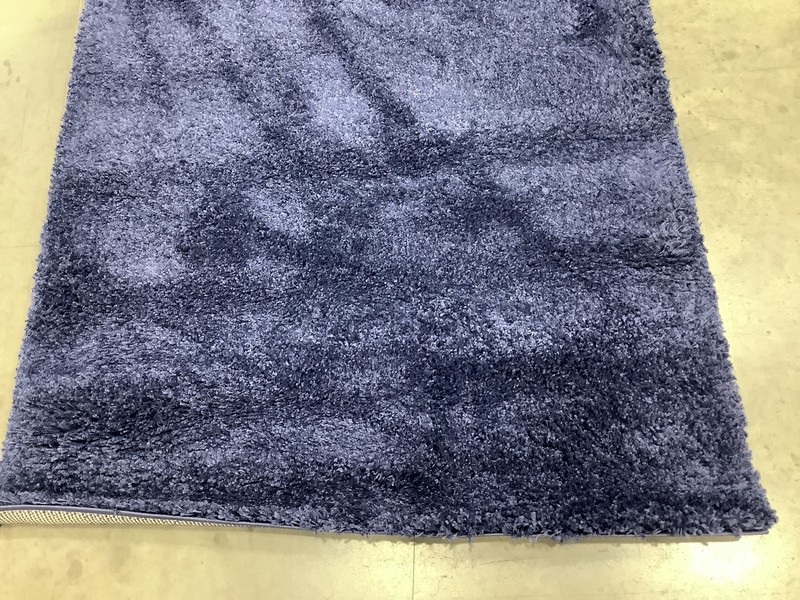NAVY 4'-0" x 6'-0" Pulled Thread Rug, Reduced Price 1172683355 SG180-7070-4 gallery