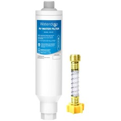 Waterdrop RV Inline Water Filter,NSF Certified,Filter with Hose Protector,1 Pack