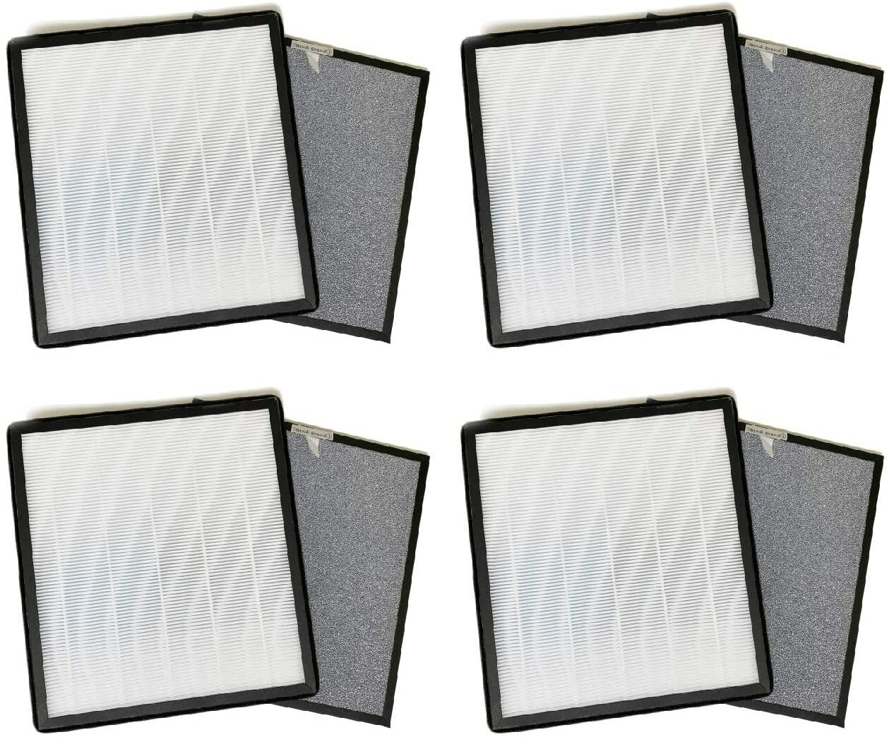 True HEPA Carbon Filter Replacement For Hathaspace HSP001 Smart Air Purifier, 4 gallery