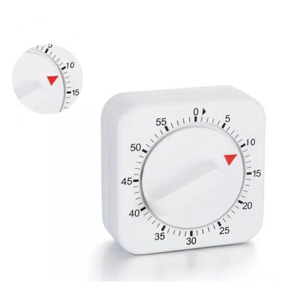 Mechanical Timer Game Count Down Counter 1Hr/60Min Alarm Kitchen Cooking Tool M gallery