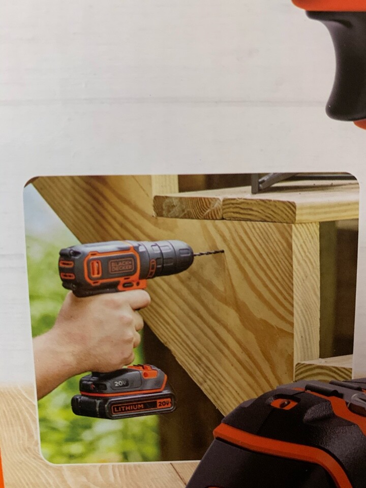BLACK & DECKER 20-Volt Max 3/8-in Cordless Drill Charger &1-Battery Included gallery
