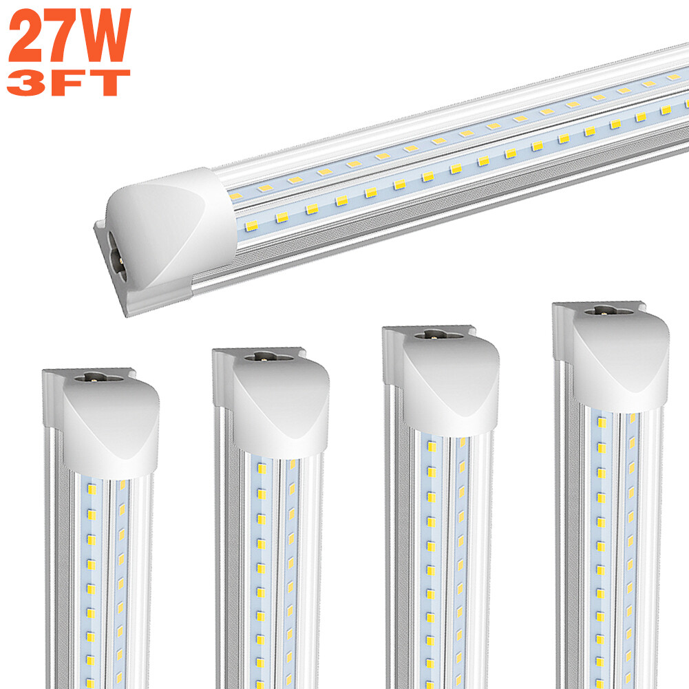 3FT~8FT T8 Integrated LED Shop Light Fixtures V-shaped 6000K LED Tube Light Bulb gallery