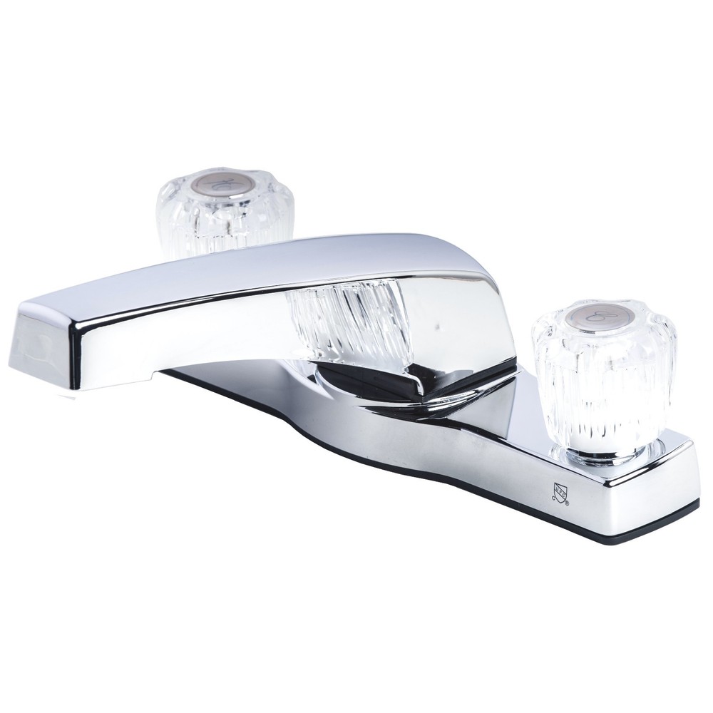 Mobile Home Two Handle 8" Deck Mount Garden Tub Filler Faucet Chrome Finish