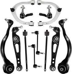 Front Upper and Lower Control Arm Kit Compatible with 2013-2018 Land Rover Range